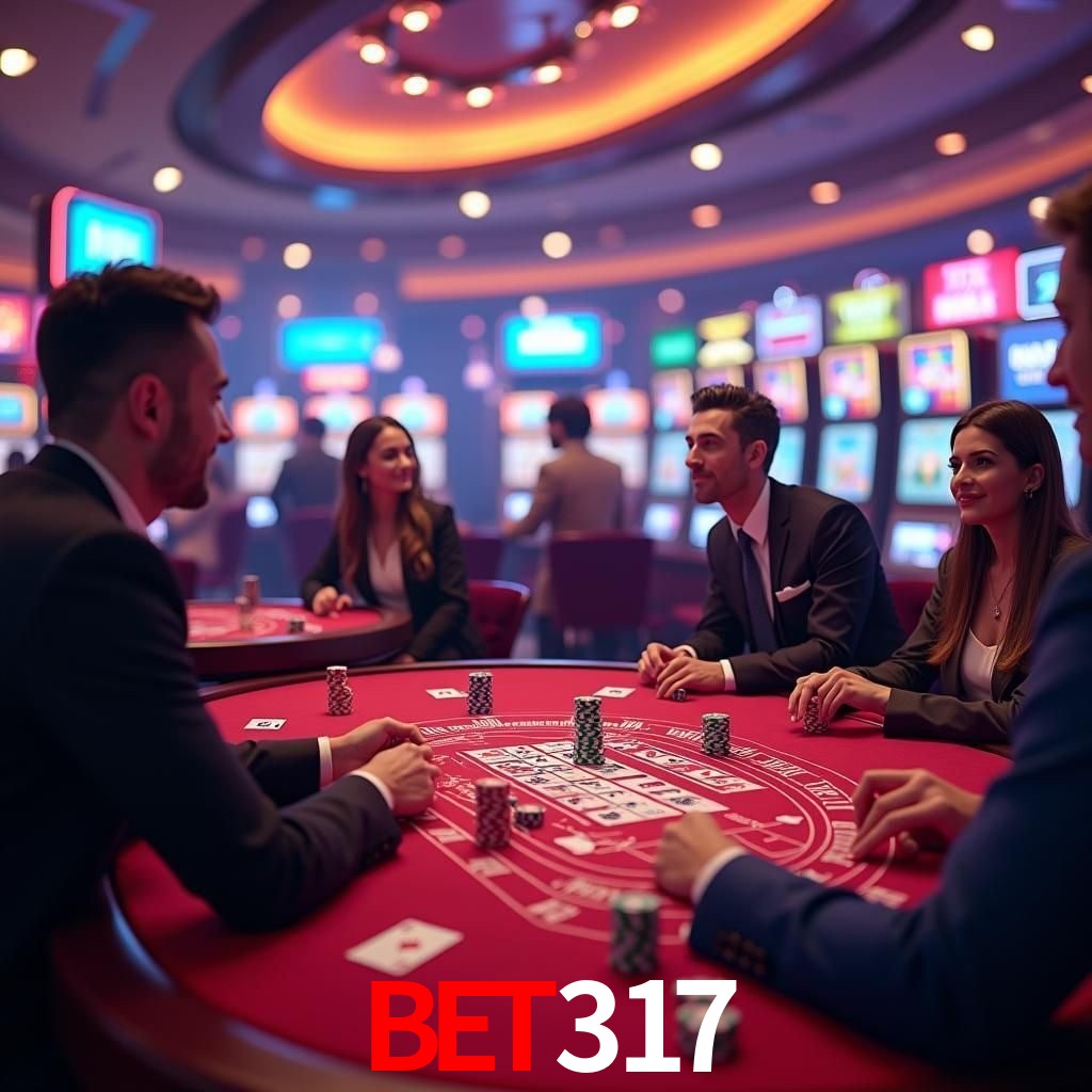A Experiência Imersiva dos Cassinos Ao Vivo no Bet317